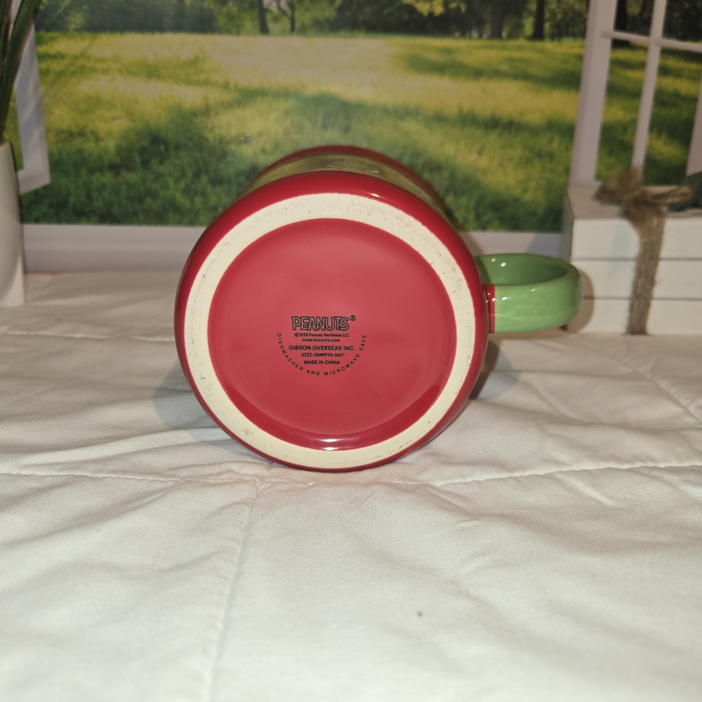 Red Peanuts Character Mug - Picture 3 of 4